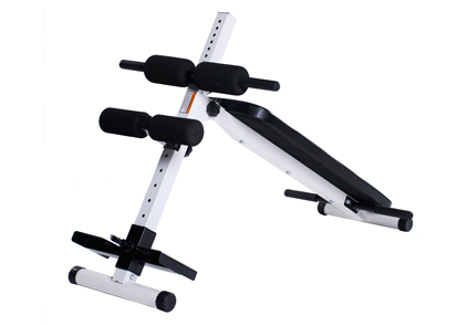 Up & back extension bench